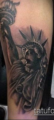foto TATTOO STATUE OF FREEDOM (Tattoo) (værdi) - eksempeltegning - 019