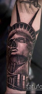 foto TATTOO STATUE OF FREEDOM (Tattoo) (værdi) - eksempeltegning - 018