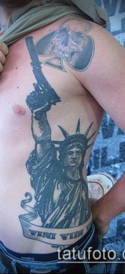 foto TATTOO STATUE OF FREEDOM (Tattoo) (værdi) - eksempeltegning - 011