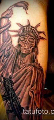 foto TATTOO STATUE OF FREEDOM (Tattoo) (værdi) - eksempeltegning - 008