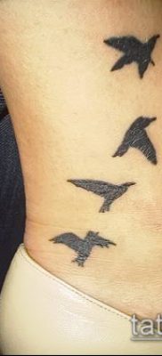 madár nyáj tetoválás # 573 a minta klassz változata, amely könnyen használható a madárcsapat lábán finomítására és tetoválásként történő alkalmazására