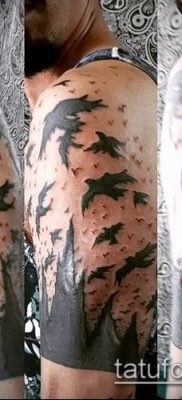 madár nyáj tetoválás # 139