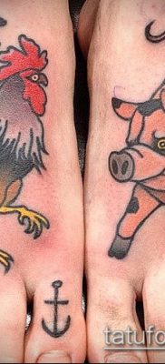 malac tetoválás # 635 - a minta exkluzív változata, amely jól használható revízióhoz és alkalmazáshoz vaddisznó és bika tetoválásként