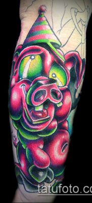 malac tetoválás 116. szám - a kép exkluzív változata, amely jól használható revízióhoz és disznótetováláshoz