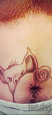 A # 351 sertés tetoválás egy rajz klassz változata, amely jól használható disznótetoválásként történő feldolgozásra és alkalmazásra