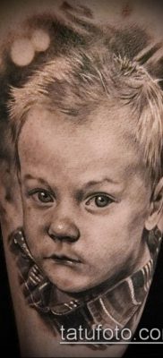 Rebbe tetováló portréja - 01072017 - példa - 028 Tattoo portrait child_