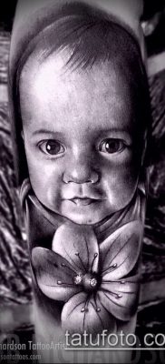 Rebbe tetovált portréja - 01072017 - példa - 032 Tetovált portré gyermek_