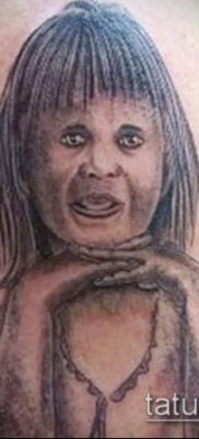 Rebbe tetovált portréja - 01072017 - példa - 034 Tattoo portrait child_