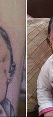 Rebbe tetováló portréja - 01072017 - példa - 042 Tattoo portrait child_