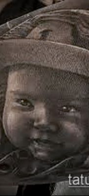 Rebbe tetováló portréja - 01072017 - példa - 053 Tattoo portrait child_