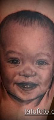 Rebbe tetovált portréja - 01072017 - példa - 064 Tetovált portré gyermek_
