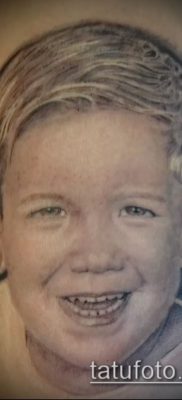 Rebbe tetovált portréja - 01072017 - példa - 066 Tetovált portré gyermek_