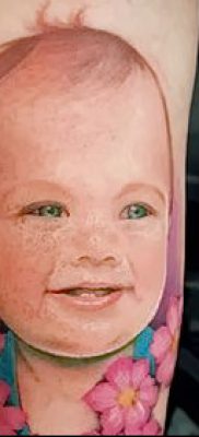 Rebbe tetovált portréja - 01072017 - példa - 075 Tetovált portré gyermek_