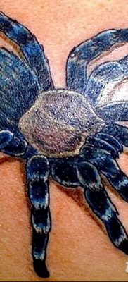 fotó egy tarantula tetoválásról, dátum: 2017.11.21. №031 - tarantula tetoválás -