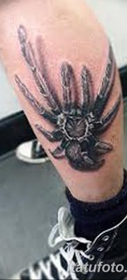 fotó egy tarantula tetoválásról, dátum: 2017.11.21. №058 - tarantula tetoválás -