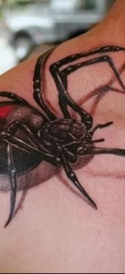 fotó egy tarantula tetoválásról, dátum: 2017.11.21. №062 - tarantula tetoválás -