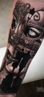 Fotó tetováló színházi maszkokról 2019.09.09. №081 - tetoválószínházi maszkok -