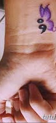fotó egy pont tetoválásról, dátum: 2017.11.18. №029 - pont tetoválás -