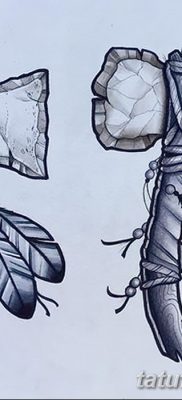 fotó a tomahawk tetoválásról, dátum: 2017.10.21. №024 - tomahawk tetoválás -