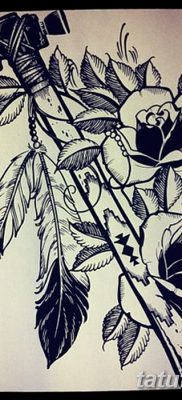 fotó a tomahawk tetoválásról, kelt 2017.10.21 -én №027 - tomahawk tetoválás -