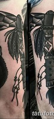 fotó a tomahawk tetoválásról, kelt 2017.10.21 -én №031 - tomahawk tetoválás -