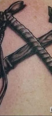 fotó a tomahawk tetoválásról, kelt 2017.10.21 -én №065 - tomahawk tetoválás -