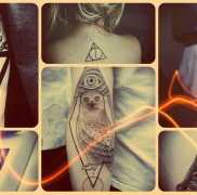 A háromszög tetoválás jelentése - példák és fotók