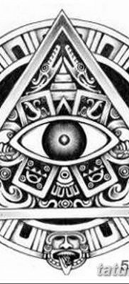 fotó egy háromszög és kör tetoválásról, kelt 2018.04.21. №081 - háromszög és kör tetoválás -