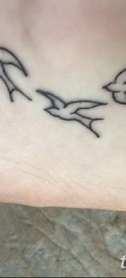 fotó a három fecske tetoválásról, 2017. 09. 24 -én, 011 - három fecske tetoválás -