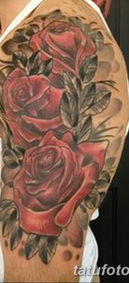 fotó három rózsatetoválásról, dátum: 2017.08.08 №031 - Három rózsás tetoválás -