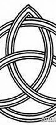 fotó tetoválás Trikvetra kelt 2017.11.26 №020 - tetoválás Trikvetra -