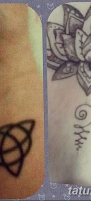 fotó tetoválás Trikvetra kelt 2017.11.26 №025 - tetoválás Trikvetra -