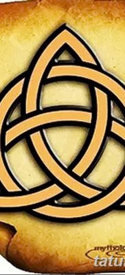 fotó a tetoválásról Trikvetra kelt 2017.11.26 -án №030 - tetoválás Trikvetra -