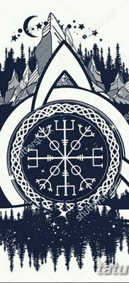 fotó tetoválás Trikvetra kelt 2017.11.26 №033 - tetoválás Trikvetra -