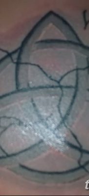 fotó a tetoválásról Trikvetra kelt 2017.11.26 -án №035 - tetoválás Trikvetra -