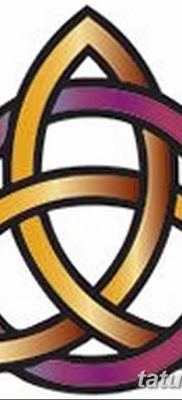 fotó a tetoválásról Trikvetra kelt 2017.11.26 -án №039 - tetoválás Trikvetra -