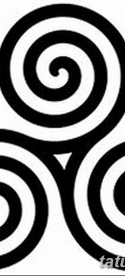 fotó tetoválás Trikvetra kelt 2017.11.26 №040 - tetoválás Trikvetra -