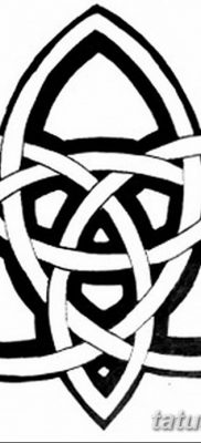 fotó tetoválás Trikvetra kelt 2017.11.26 №048 - tetoválás Trikvetra -