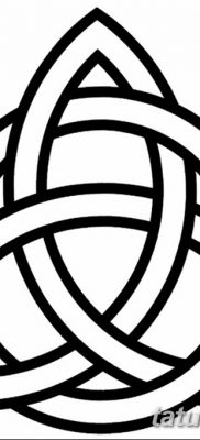 fotó a tetoválásról Trikvetra kelt 2017.11.26 -án №066 - tetoválás Trikvetra -