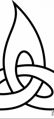 fotó tetoválás Trikvetra kelt 2017.11.26 №070 - tetoválás Trikvetra -