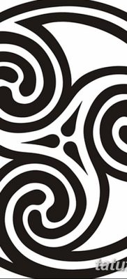 fotó a tetoválásról Trikvetra kelt 2017.11.26 -án №072 - tetoválás Trikvetra -