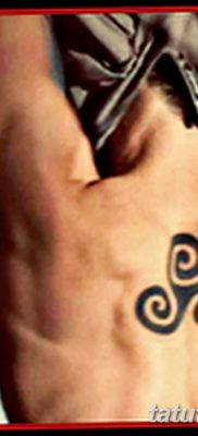 fotó triskelion tetoválásról, 2018.01.09. №021 - triskelion tetoválás -