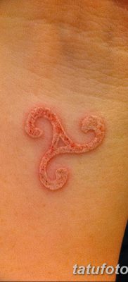 fotó triskelion tetoválásról, 2018.01.09. №024 - triskelion tetoválás -