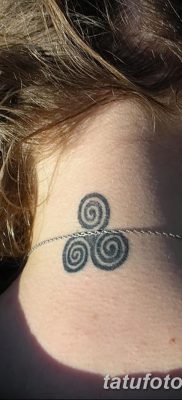fotó triskelion tetoválásról, 2018.01.09. №028 - triskelion tetoválás -