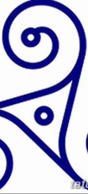 fotó triskelion tetoválásról, 2018.01.09. №032 - triskelion tetoválás -