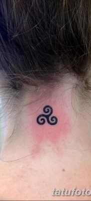 fotó triskelion tetoválásról, 2018.01.09. №044 - triskelion tetoválás -