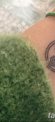 fotó triskelion tetoválásról, 2018.01.09. №046 - triskelion tetoválás -