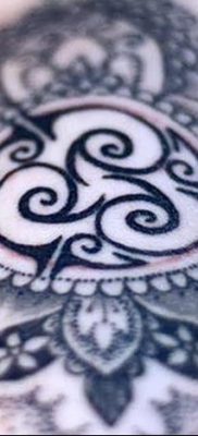 fotó triskelion tetoválásról, 2018.01.09. №052 - triskelion tetoválás -