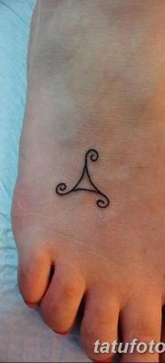 fotó triskelion tetoválásról, 2018.01.09. №061 - triskelion tetoválás -