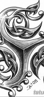 fotó a triskelion tetoválásról, 2018.01.09. №075 - triskelion tetoválás -